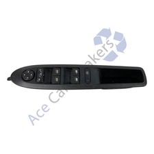 Citroen C4 B7 Mk2 10-15 Pre-facelift Drivers Window Mirror Switch 96657050zd Citroen C4 B7 Mk2 10-15 Pre-facelift Drivers Window Mirror Switch 96657050zd