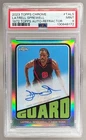 130848172 Latrell Sprewell 2023 Topps Chrome #TA-LS Refractor 1972 Auto PSA 9