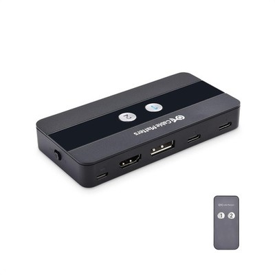 Cable Matters Dual 4K 60Hz USB C KVM Switch Dual Monitor/KVM Switch HDMI, Display