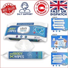 Natural XL Wet Wipes - Cleansing for All Skin Types | Ideal for Personal Hygiene