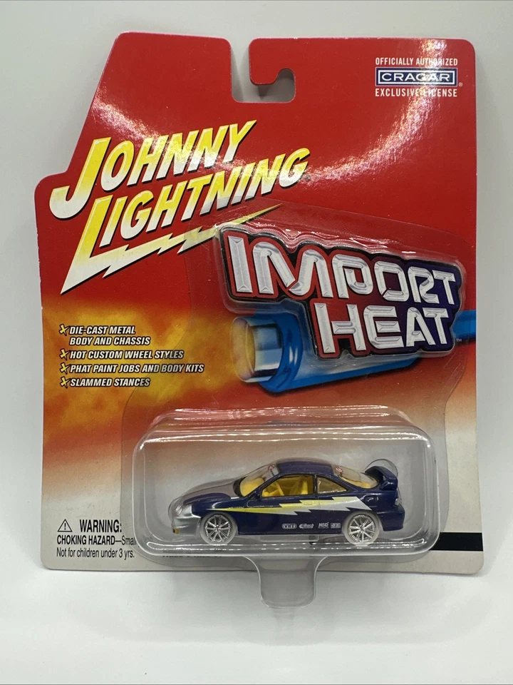 Rare Johnny Lightning Import Heat Honda Accord Custom White Lightning Chase - Image 2 of 3
