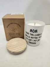Funny Scented Candles for Mom Unique Gifts for Mother's Day, Birthday Humorous 