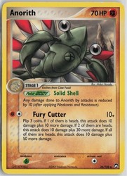 Anorith 26/108 EX Power Keepers Uncommon