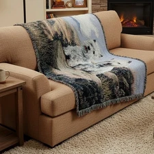 Pure Country Weavers West Highland Terrier Dog Throw Blanket Woven Tapestry