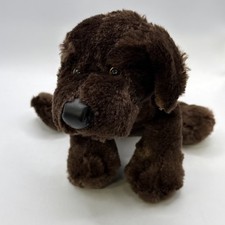 GANZ WEBKINZ CHOCOLATE LAB PUPPY DOG PLUSH ANIMAL No. HM138 NO CODE