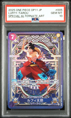 Luffy-Tarou (SP Card) graded PSA 10 for sale on eBay