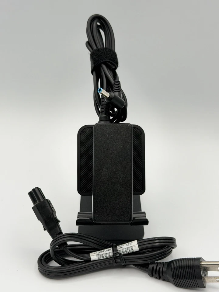 Lote x 10 Nuevos Genuinos HP 45W 19.5V 2.31A Adaptador de CA Fuente de Alimentación Punta Azul OEM Foto 2 de 4