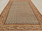 Rare Hand Knotted Vintage Badam Gul Mir Wool Area Rug 6 x 4 Ft — photo 4
