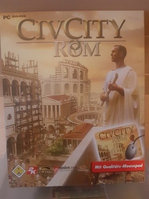 PC-Spiel  CivCity: Rome    Neu & OVP inkl. Qualitäts-Mousepad
