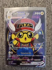Arale Pikachu VCOS Non-TCG Fan Art Pokemon Card