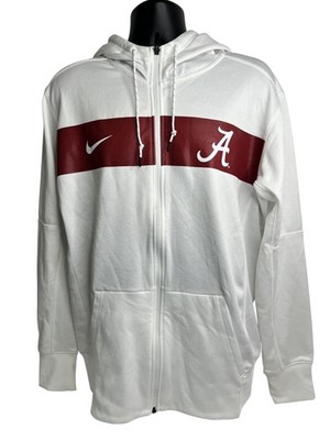 Alabama Crimson Tide Jacket Mens Large NCAA Football Full Zip Nike Therma  Fit