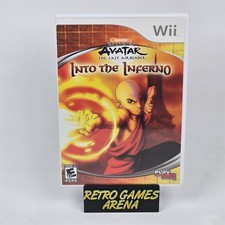 Avatar: The Last Air Bender - Into the Inferno (Nintendo Wii) Case & Disc