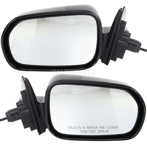 New Right & Left Side Power Door Mirror Non-Folding Fits 1998-2002 Honda Accord