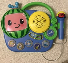 Cocomelon Toy Singalong Boombox With Microphone Karaoke Machine 2022