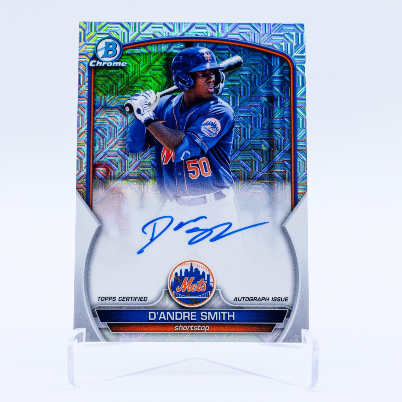 2023 Bowman Chrome D'Andre Smith Auto Mojo Refractor #BCMA-DS