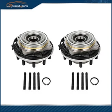 Pair Front Wheel Bearing Hub For 2011-2016 Ford F-450 F-550 Super Duty 4WD 10Lug