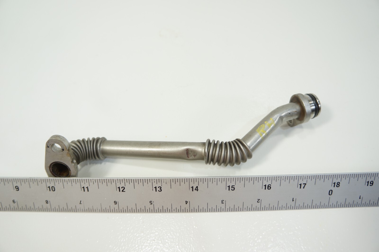 14-2016 maserati ghibli PASSENGER RIGHT SIDE turbo oil pipe line hose return OEM