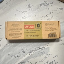 Ryobi One+ AC14RL3A  .065 Line and Spool for Ryobi 18/24/40V Trimmer,3 Pack