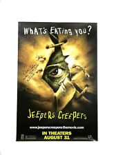 Jeepers Creepers Rare Signed Original One-Sheet Movie Poster Victor Salva JSA Jeepers Creepers Rare Signed Original One-Sheet Movie Poster Victor Salva JSA