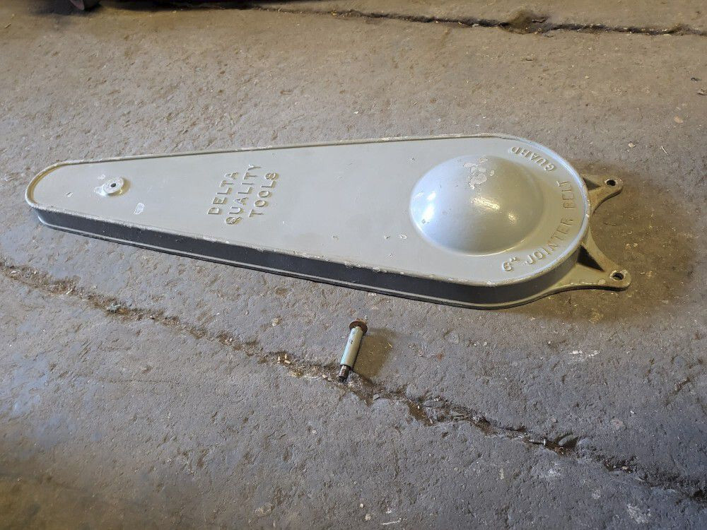 Early Delta Quality Tools 6" Jointer Belt Guard Rare eBay