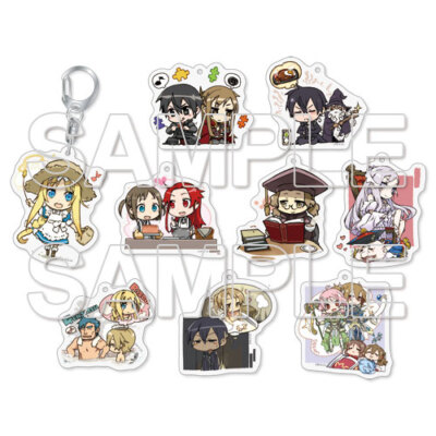SAO - Sword Art Online -Deforme - Acrylic Keychain vol.2 - Alice / Kirito /etc.