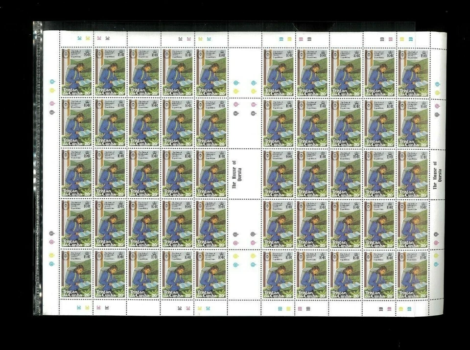 Hojas completas Tristan da Cunha SC# 297-300 MNH Cat. $50 al por mayor Foto 3 de 4