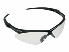 Jackson 3000355 KC 25679 Nemesis Safety Glasses Black Frame Clear Lens Anti Fog