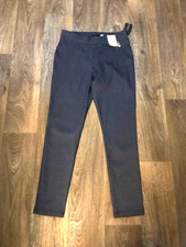 Tommy Hilfiger Women's Navy/White Stripe Pants Size 10 X 28 NWT FAST SHIPPING