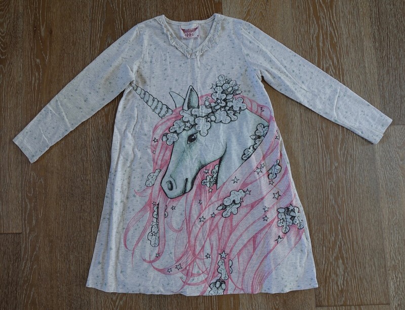 Paper Wings Girls Unicorn Dress Size 10 EUC