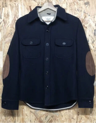 Fidelity Wool Jacket Fidelity Cpo Shirt Jacket Fidelity Navy Cpo