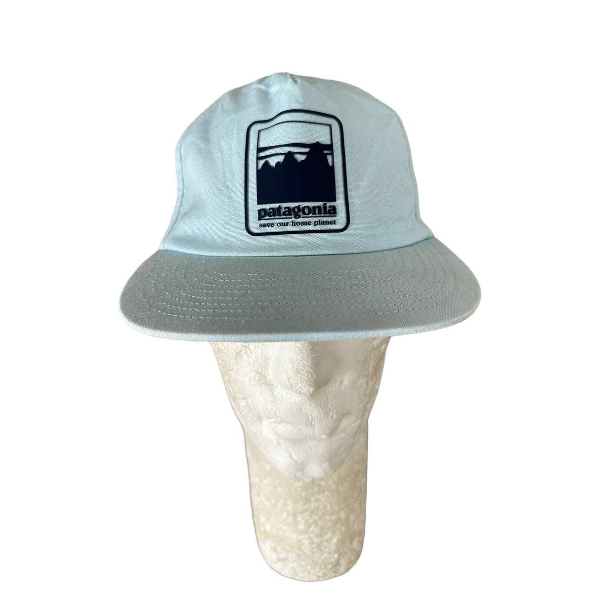 Patagonia Alpine Icon Funfarer Light Blue Netplus Snapback Hat Cap