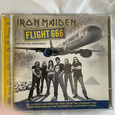 Iron Maiden - Flight 666 (The Original Soundtrack LIVE) (2xCD) Like New