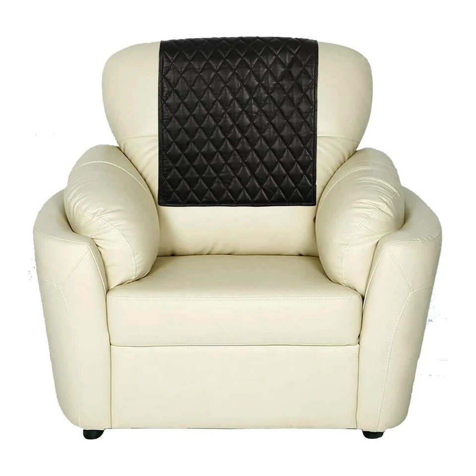 Relaxsessel Kopfstützenbezug Schonstuhl für Ledersofa Möbelstücke - Bild 2 von 4