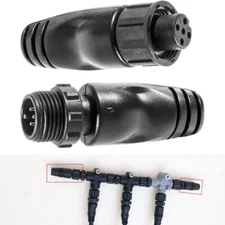 2Pcs NMEA 2000 Male/Female Terminator Kit For Lowrance Simrad B&G Navico Garmin