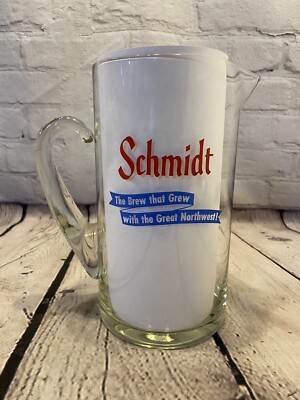 Vintage Schmidt Beer Pitcher Jacob Schmidt Brewing Co The Brew Great Northwest ￼