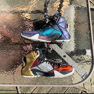 Size 10 - Nike LeBron 12 SE What The LeBron James Premium QS  display picture 1