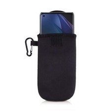 GENUINE INVENTCASE BLACK NEOPRENE POUCH CASE BAG FOR OPPO FIND X3 NEO 5G