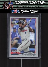 2014 Topps Pro Debut 1 Byron Buxton Silver #/25 RC