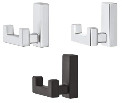 HÄFELE Appendiabiti da parete Nero Argento Appendiabiti Parete Guardaroba Design