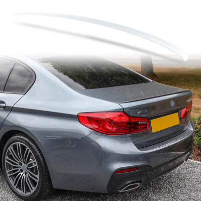 Painted Rear Trunk ABS Spoiler For BMW 5-Series G30 M5 look Alpine White 300