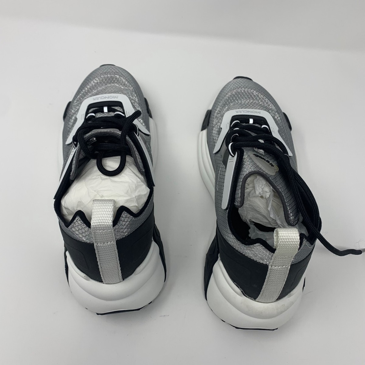 Moncler Compassor Galaxis Sneakers Shoes Women's Size 5.5 White