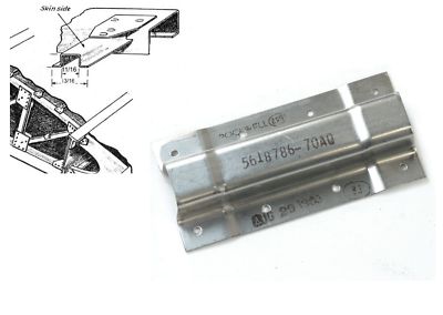 47Pcs Rockwell Aluminum Formed Hat Section Aircraft Skin Stringer 11 ...