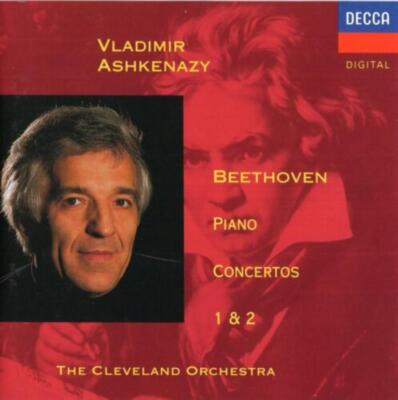 VARIOUS - Beethoven - Piano Concertos Nos. 1 & 2 CD (1992) New Audio