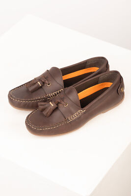 Damen Leder Driving Loafer Damen Quaste Halbschuhe Reitschuhe Rydale