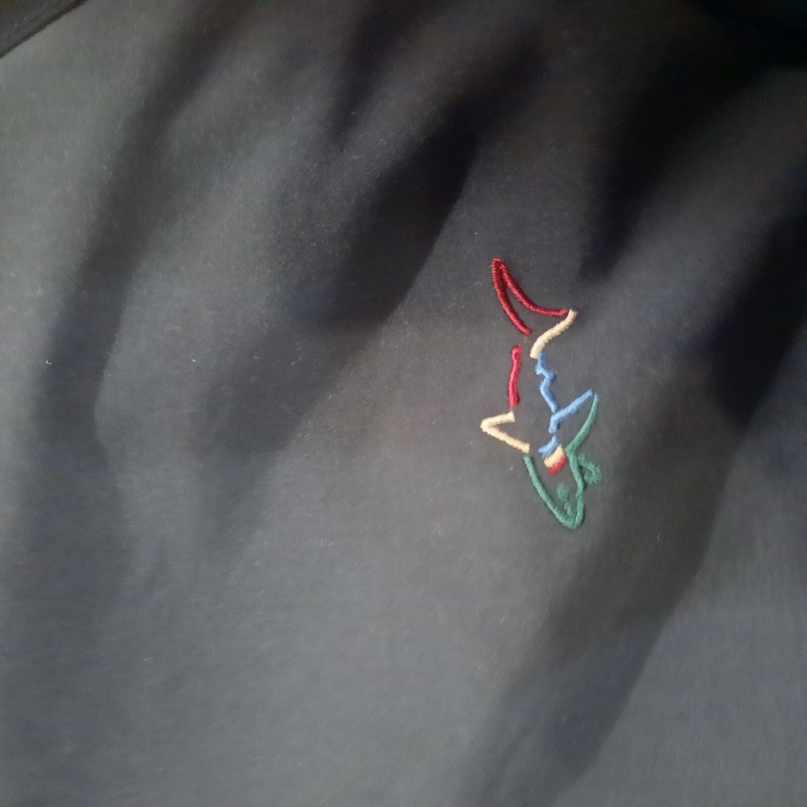 Men's GREG NORMAN Black Golf Pullover vneck Windbreaker Size Large