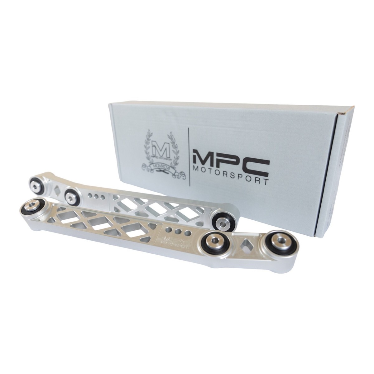 MPC Motorsport リア LCA コントロールアーム シルバー 1996-2000 Honda Civic MPC Motorsport Rear LCA Control Arms EK EJ6