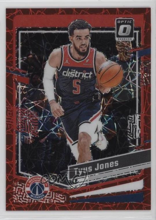 2023-24 Panini Donruss Optic Red Velocity Prizm 101/299 Tyus Jones #182 1k61