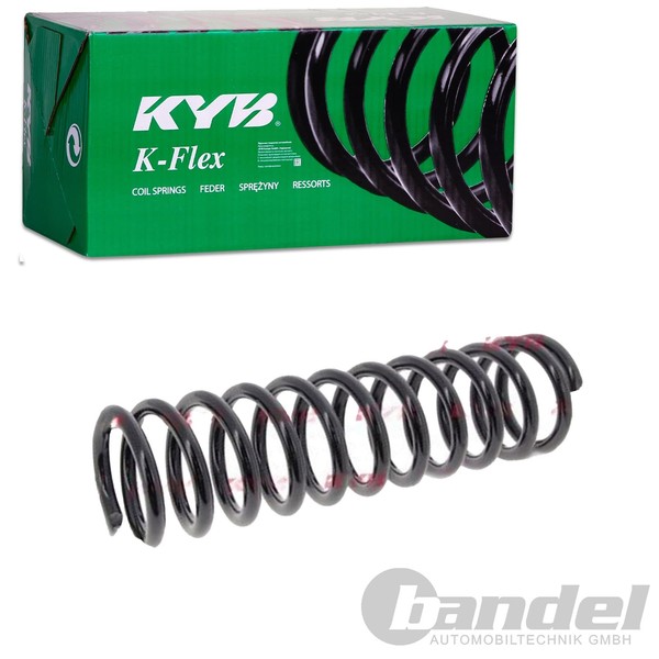 Kyb K-FLEX Fahrwerksfeder Feder Hinterachse Passend FüR Audi 80 90 | RA5008-image