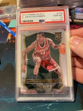 2013 Panini Select Giannis Antetokounmpo PSA 10 Rookie Card. rookie card picture