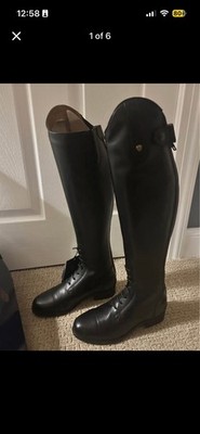 Ariat Ladies Heritage Contour II Field Boots 6.5 slim medium 